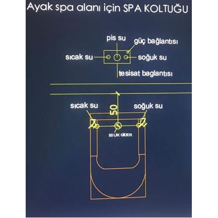 Pedikür Spa Koltuğu Jakuzili